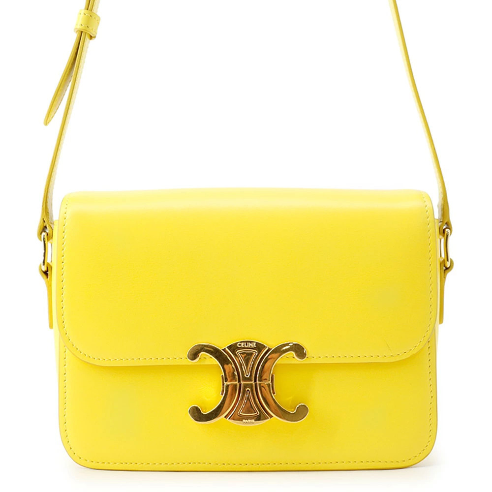 Celine Shoulder Bag Teen Triomphe Leather